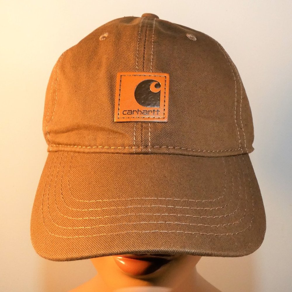 Carhartt Adjustable Baseball Hat Cap - Brown